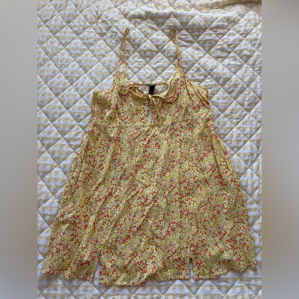 Wild Fable Floral Yellow Dress XXL
